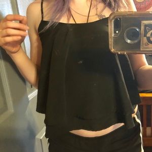 Double layer tank top